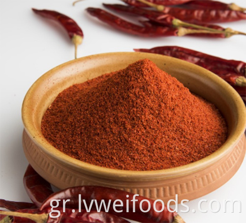 Αφυδατωμένη κόκκινη σκόνη πιπεριού Dehydrated Red Pepper Powder